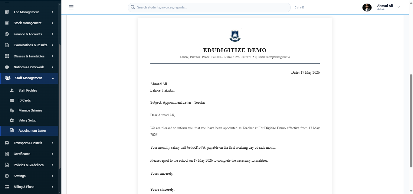 EduDigitize — Certificates